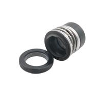 Kit di tenuta meccanica, 2100K-22 2100-2-22 Tipo 2100 Elastomero a soffietto Guarnizioni meccaniche Pompa acqua da 22 mm Acciaio inossidabile(SIC-SIC-VIT)