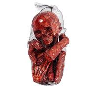 Kit di teschio scheletro di Halloween, consistenza ossea realistica, uso esterno interno, 45x22x20cm, configurazione facile, resistente alle intemperie, cortile del portico per la festa infestata fest