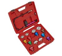 Kit Di Test Della Pressione Del Sistema Di Raffreddamento Sealey 16 Pezzi VS006