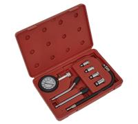 Kit Di Test Di Compressione Per Motore A Benzina 8 Pezzi | CT955 Sealey Nuovo