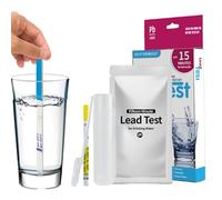 Kit di test di piombo fai da te per acqua - Rilevamento rapido del piombo per acqua potabile | Tester affidabile della qualità 'acqua domestica per rubinetti, e ro