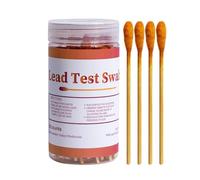 Kit di Test Istantaneo Piombo - 30 tamponi di Test Kit Istantaneo Piombo - Per tutte le superfici verniciate, Ceramica, Stoviglie, Metallo, Legno, Risultato