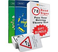 Kit di test teoria della guida 2026: include il codice ufficiale della strada 2026 Book UK, Know Your Traffic Signs e 78 Road Signs Flash Cards. Regalo di compleanno per ragazzi e ragazze adolescenti