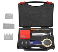 Kit di tester di adesione a taglio trasversale con lente d'ingrandimento e lame, strumento professionale per vernice, per rivestimenti, vernici, materie plastiche, set completo di test per tratteggio