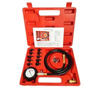 Kit di tester di pressione dell'olio, misuratore di pressione dell'olio, strumento tester di pressione dell'olio, 0-140 PSI, sistema di carburante, sensore meccanico del motore, prova di compressione