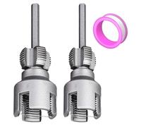 Kit di threader per tubi in PVC - Utensili per filettature | Produttore di fili per il taglio di cavi, taglierina a pettine in PVC, morte interna esterna 1/2 e 3/4 per tubi 'acqua, trapani