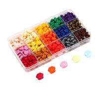 Kit di timbri per ceralacca, 1 scatola 15 colori Perline di Ceralacca, 15 Colori e 300-400 pezzi Cera Sigillante artigli di gatto, per Inviti di Nozze, Buste, Lettere, Cartoline, multicolore