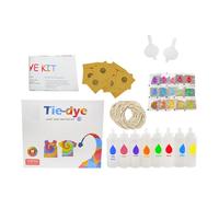 Kit di tintura per pareggio, kit spray per tintura per cravatta, set d'arte per tinte in tessuto permanente non tossico, per artigianato di capbite per da esperti