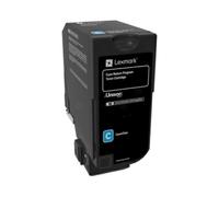 Kit Di Toner Lexmark 74C2HCE Ciano Programma Di Reso 12.000 Pagine Per CS 725