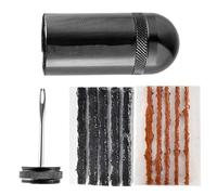 Kit di Toppe per Pneumatici tubeless, Kit di Riparazione Pneumatici per Bici da Strada, Set di Attrezzi per Ciclismo, Turismo, pendolarismo, Viaggi, Adulti, Professionisti, Principianti e