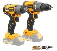 Kit di trapano e avvitatore ad impulsi senza spazzole BRUSHLESS senza Batterie