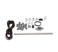 Kit di trasmissione a cinghia di cambio, puleggia in alluminio, set di puleggia, cinghia di distribuzione 2 metri, accessori per stampanti V0 V0 3D