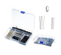 Kit di trecce con forcine laterali e cravatte per donne e ragazze, varie esigenze di styling dei capelli, uso quotidiano e acconciature da palcoscenico, spilla multiuso