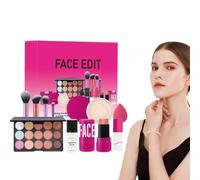 Kit di trucco completo, set di trucco per donne,Kit cosmetici facciali di lunga durata - Il trucco deve aver impostato per il pendolarismo quotidiano, i viaggi, le feste, il libero, i matrimoni