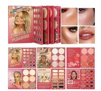 Kit Di Trucco Cosmetico A Forma Di Libro Con 6 Pannelli Opaco E Lucente