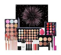 Kit Di Trucco,Palette Per Ombretti, Rossetto E Pennelli Per Il Viso | Set Di Lucidalabbra | Per Donne, Ragazze, Principianti, Compleanno, Natale, Moglie E Festa Della Mamma