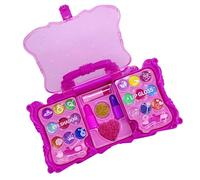 Kit di trucco per bambini,Giocattoli per il trucco delle principesse,Set reale lavabile per le ragazze - per feste per bambini gioco a casa e riunioni di famiglia