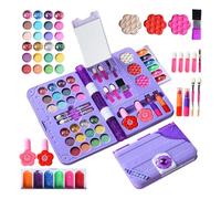 Kit Di Trucco Per Bambini Giocattolo Cosmetico Lavabile | Set Di Bellezza Da Principessa Per Bambini E Adolescenti Compleanno Festa In Costume Recite Scolastiche Spettacoli Teatrali