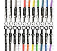 Kit Di Tubazioni Anteriori Race Venhill Trasparente/Cromo SUZ6040F6 Per