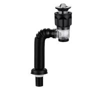 Kit di tubi di scarico da cucina - Tubo di scarico per lavabo, antiodore, tappo anti intasamento, tubo di scarico per lavandino, tubo di scarico espandibile, tappo anti-intasamento, soluzione di