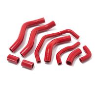 Kit di tubi flessibili in silicone rosso per radiatore Per HONDA CBR600RR 07-11