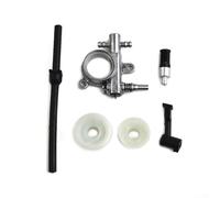 Kit di tubi flessibili per pompa dell'olio per motosega, con vite senza fine per parti di ricambio per motosega da 25 CC 2500, 6 pezzi