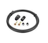 Tektro Standard Brake Cable Kit Argento 5.5 x 2500 mm Black