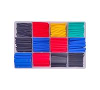Kit di tubi per la riparazione dei cavi, guaina termorestringente, aggiornamento EVA | set giallo, blu, nero, rosso, isolamento per il fissaggio dei componenti, strumento da officina per la sicurezza