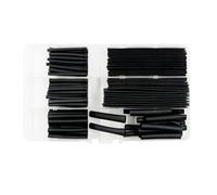 Kit di tubi termorestringenti in dimensioni e colori assortiti per isolamento elettrico e riparazioni di cavi con custodia per cavi