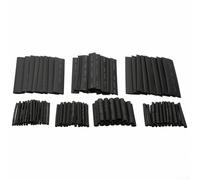 Kit di tubi termorestringenti in poliolefina da 328 pezzi, conforme agli standard ISO9001 per prestazioni costanti (127 pezzi (127 pezzi (J))