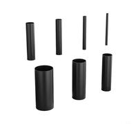 Kit di tubi termorestringenti industriali 3:1 per doppia parete 400 pezzi nero con rivestimento adesivo per marina per auto