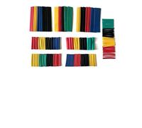 Kit di tubi termorestringenti termoresistenti, tubo termoretrattile, confezione assortita isolamento fai da te for cavi, guaina termoretraibile(164pcs no box)