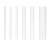 Kit di tubi termorestringenti trasparenti, 150 pezzi, rapporto di 6 misure 2: 1, kit di tubi termorestringenti per isolamento elettrico, guaina termorestringente per riparazione di cavi elettrici