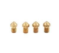 Kit di ugelli in acciaio inossidabile stampante 3D For Ultimaker 2 + UM2 0,25 0,4 0,6 0,8 mm Esteso for riscaldatore E3D hotend Olsson ugello blocco for filamento distintivo da 1,75 mm/3,0 m(All size