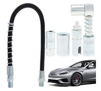 Kit di Ugelli per Lubrificante Spray | Tubo E Boccagli per Lubrificante Spray | Accessori Veicolo Acciaio al Carbonio per Meccanici Riparazioni Auto