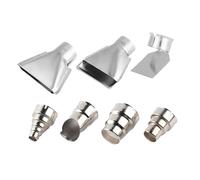 Kit di Ugelli per Pistole per Aria Calda 7 Pcs-ugelli in Acciaio Inossidabile Impostati per Pistola di Calore 35-40 Mm, Compatibili con Stazioni di Saldatura 1500-200 W,