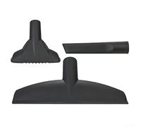 Kit di ugelli per tubi flessibili con 3 strumenti per raccordi di diametro da 1-1/4": bocchetta a lancia, gulper da 25,4 cm e ugelli da 14,8 cm per l'uso su pavimenti, veicoli e luoghi difficili da