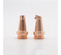 Kit di ugello di saldatura laser rame per testa della macchina gunr portatile 0.8mm Nozzle bevel angle to prevent sputtering 5 pezzi