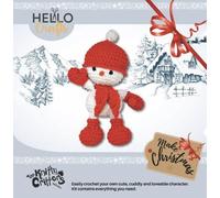 Kit Di Uncinetto Per Natale Knity Critters Pupazzo Di Neve Twinkle KC917