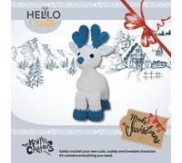 Kit Di Uncinetto Per Natale Knity Critters Renna Bianca KC920