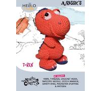 Kit Di Uncinetto T-Rex Di Knity Critters Jurassic CC027