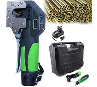 Kit di utensili elettrici per svasatura con tagliatubi e sbavatore, utensile elettrico senza fili per una facile installazione e riparazione di tubi in metallo morbido
