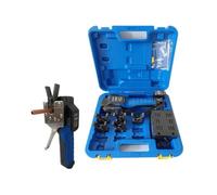 Kit di utensili for allargatura tubi senza fili da 1/4" a 3/4" con batteria al litio for tubi in rame morbido, alluminio e ottone Applicazioni versatili(5 chuck)