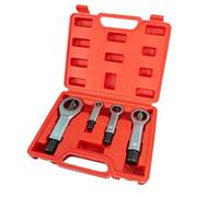 Kit di utensili for spaccadadi da 4 pezzi, resistente, 9 a 27 mm, for la rimozione bulloni danneggiati, accessori for spaccatura for lavoratori fai te Per Dadi Arrugginiti Danneggiati Corrosi