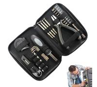 Kit Di Utensili Portatile | 27 Pezzi di Utensili di Smontaggio - Set Di Strumenti Per Principianti | Per La Manutenzione Domestica, Cucina, Bagno, Soggiorno