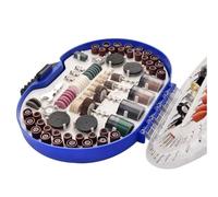 Kit di utensili rotanti, 276 pezzi, accessori per smerigliatrice elettrica con custodia per il trasporto, set di miglioramento della casa, per una facile lucidatura, foratura, incisione, taglio