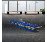 Kit di vela in carta 1/400 Kit di modelli di navi puzzle 3D Kit di imbarcazioni