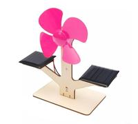 Kit di ventilatori solari per bambini per imparare a conoscere l'energia mentre si gode la natura (1 pz)