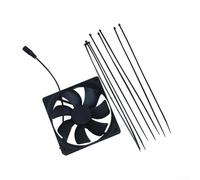 Kit di ventilazione a pannello solare, 12 V, resistente alle intemperie, ventilatore portatile a energia solare, per pollai, serre, capannoni, case per animali domestici