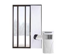 Kit di ventilazione per finestre AC, panno sigillante portatile impermeabile AC | deflettore antivento per aria condizionata, guarnizione per finestra AC per finestra inclinabile di medie grandi